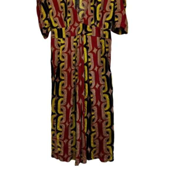 Y2K original IT girl dress - T-Bags Los Angeles Deep V short sleeve mini dress - Picture 7 of 8